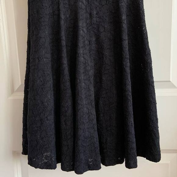 You Are Not Alone Medium Fit & Flare Sleeveless Lace Dress, Made in USA - Picture 5 of 9